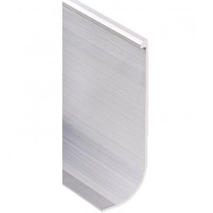Przyścienny profil wyboleniowy z daszkiem aluminium, dł. 3 m
