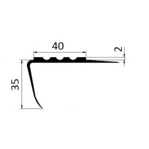 Nosek schodowy 35 x 40